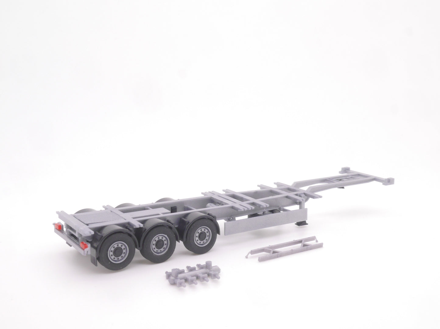1:87 ST-0207 Kibri Bausatz 2x 40/45ft Container Auflieger silber