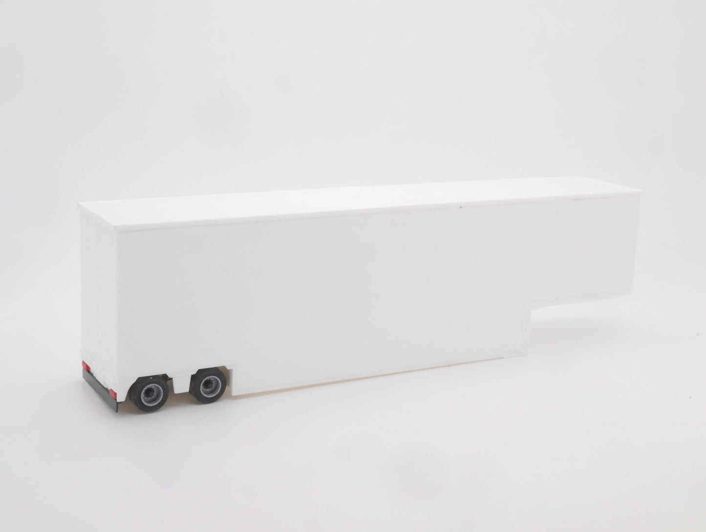 1:87 ST-0201 Kibri Bausatz 2x Meusburger Tiefladeauflieger in weiß