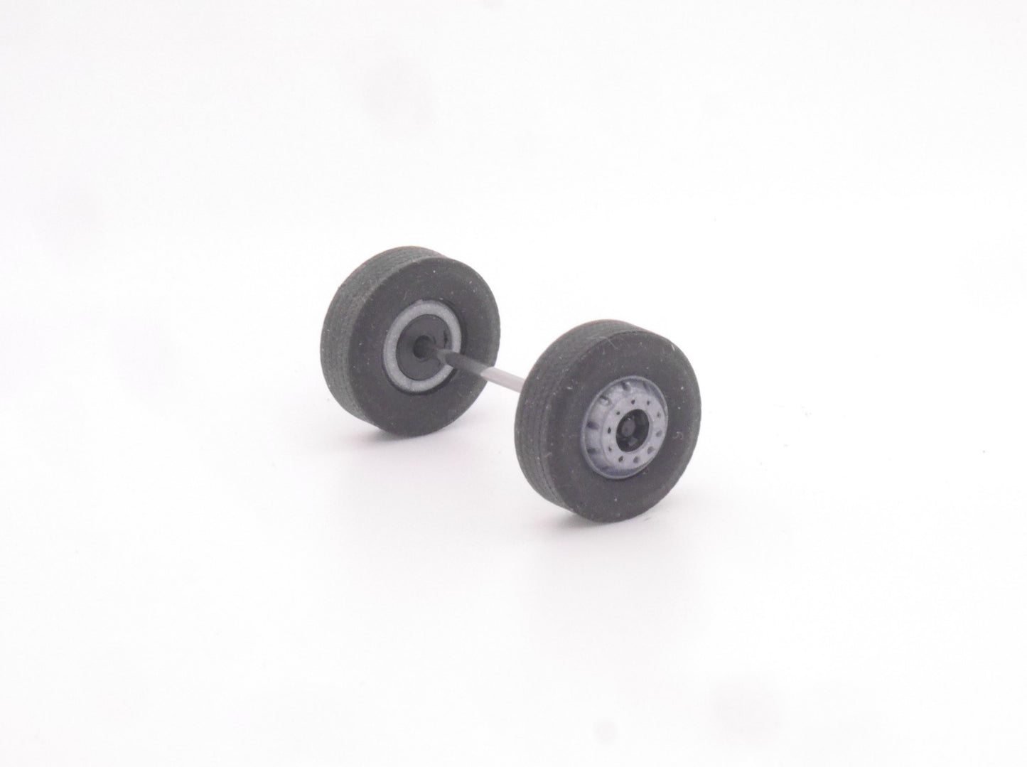 1:87 ST-0401 Kibri Bausatz 5x Lenkachse für Zugmaschinen grau/schwarz