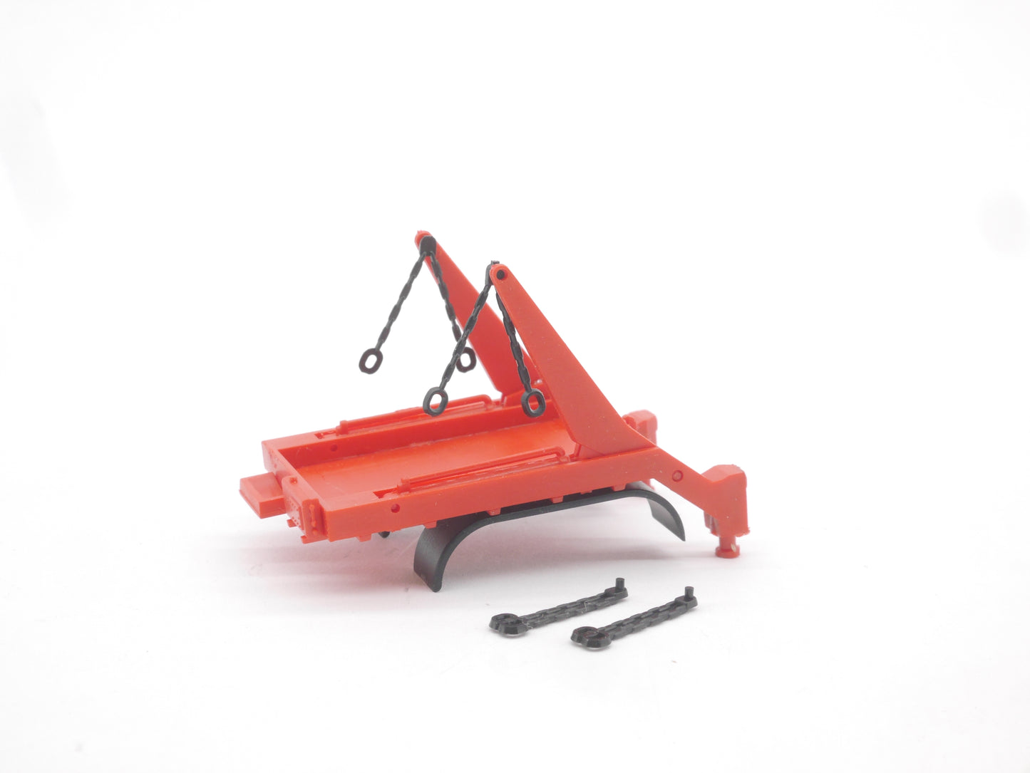 1:87 ST-0505 Bausatz für Absetzkipper Aufbau in rot/schwarz