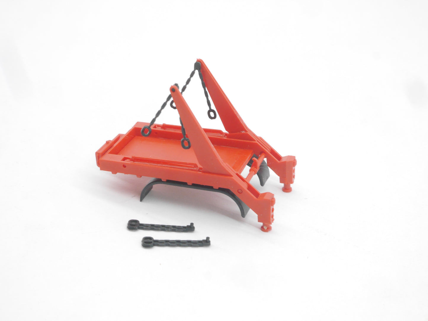 1:87 ST-0505 Bausatz für Absetzkipper Aufbau in rot/schwarz