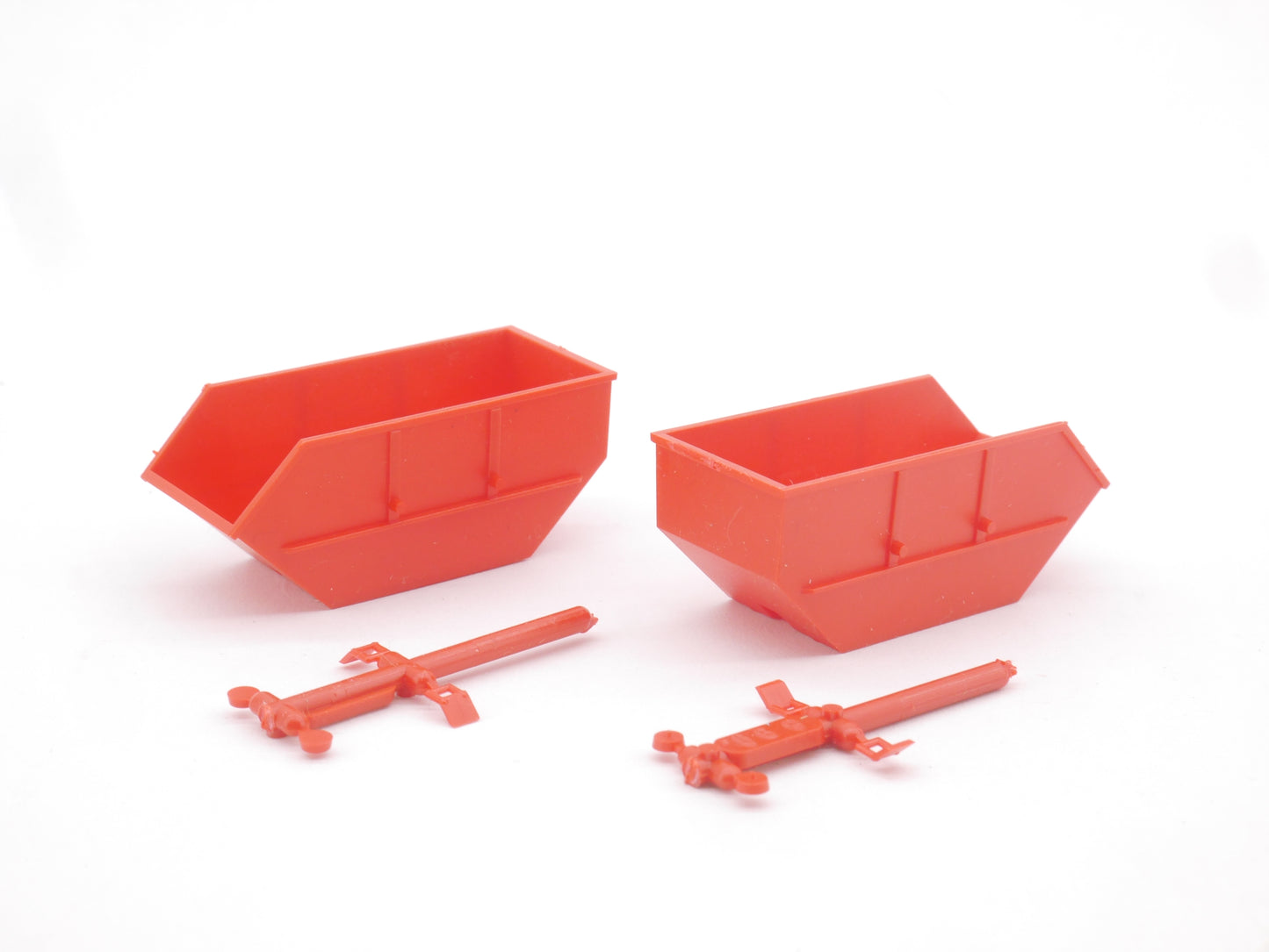 1:87 ST-0507 Bausatz 2x Absetzmulde rot