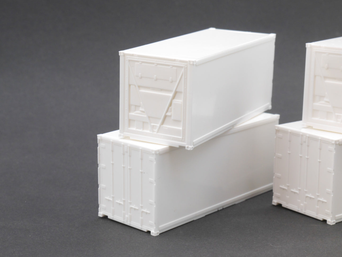 1:87 ST-0216 Scaletrucks Bausatz 4x 20ft Kühlcontainer weiß