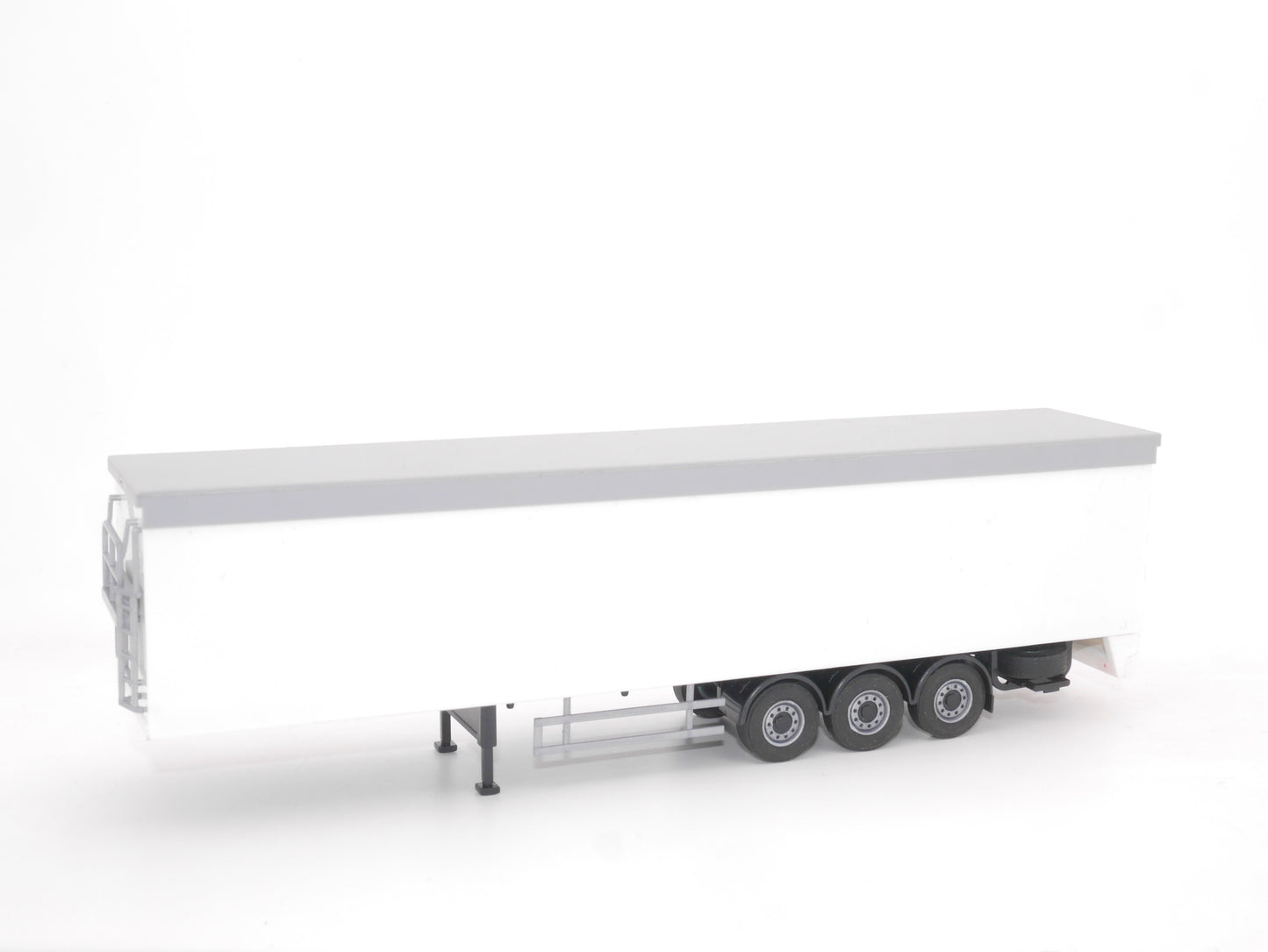 1:87 ST-0221 Scaletrucks Bausatz 2x 3achs Schubboden Auflieger weiß
