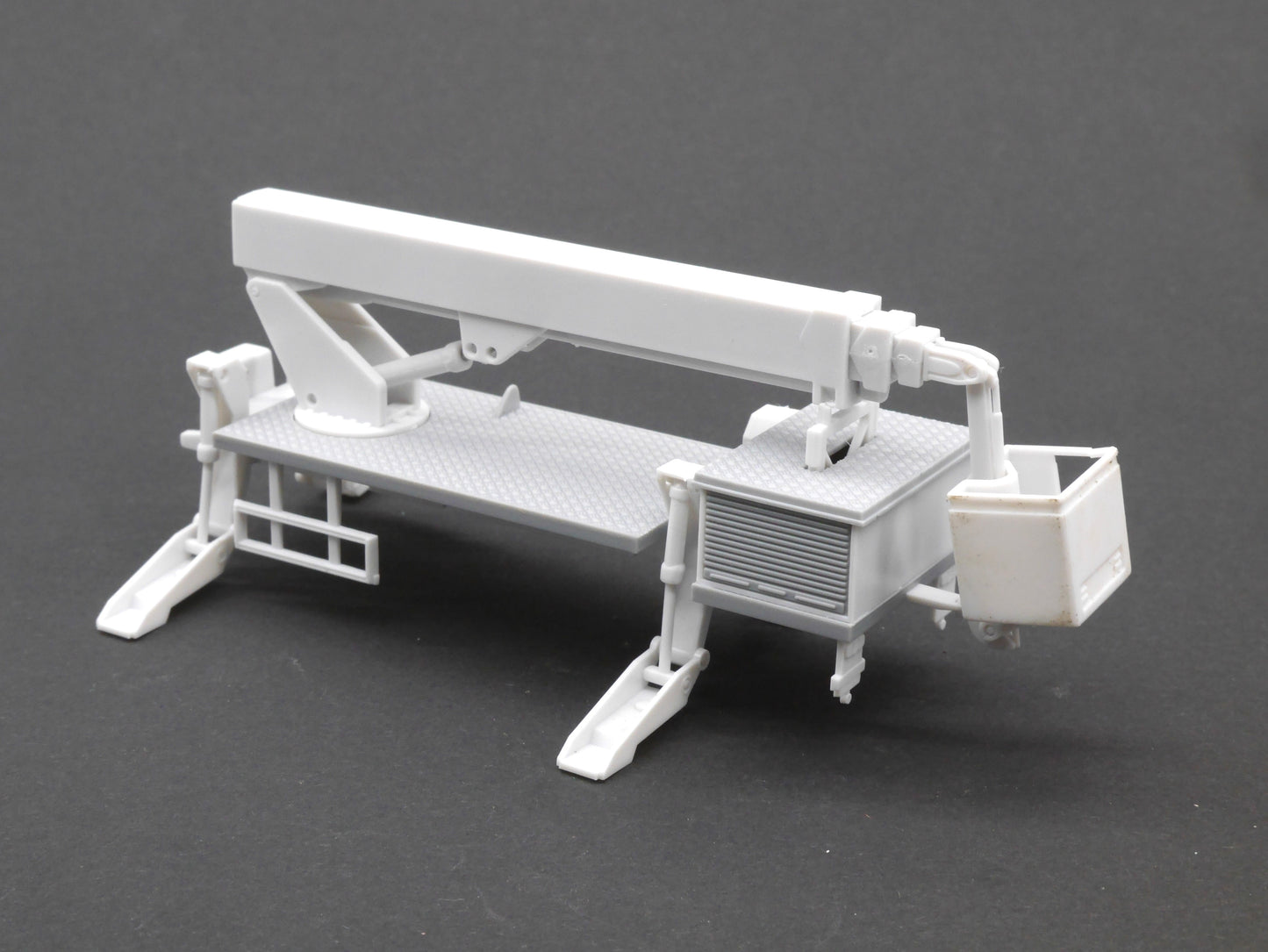 1:87 ST-0536 Scaletrucks Bausatz LKW Aufbau Arbeitsbühne weiß