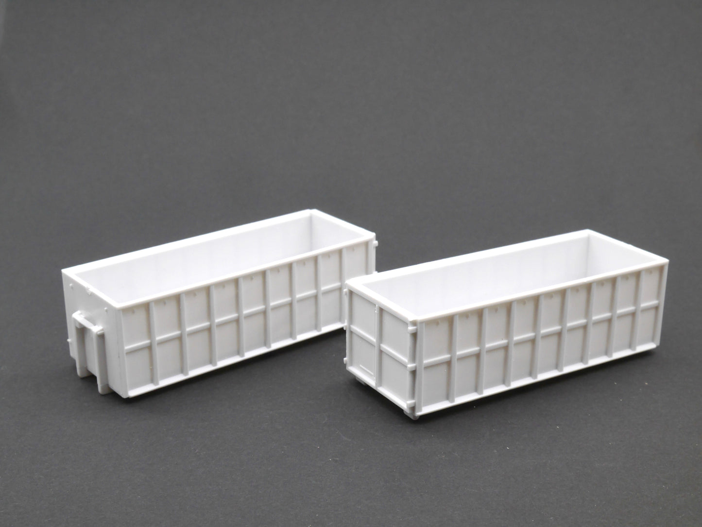 1:87 ST-0540 Scaletrucks 2x Abrollmulde groß weiß