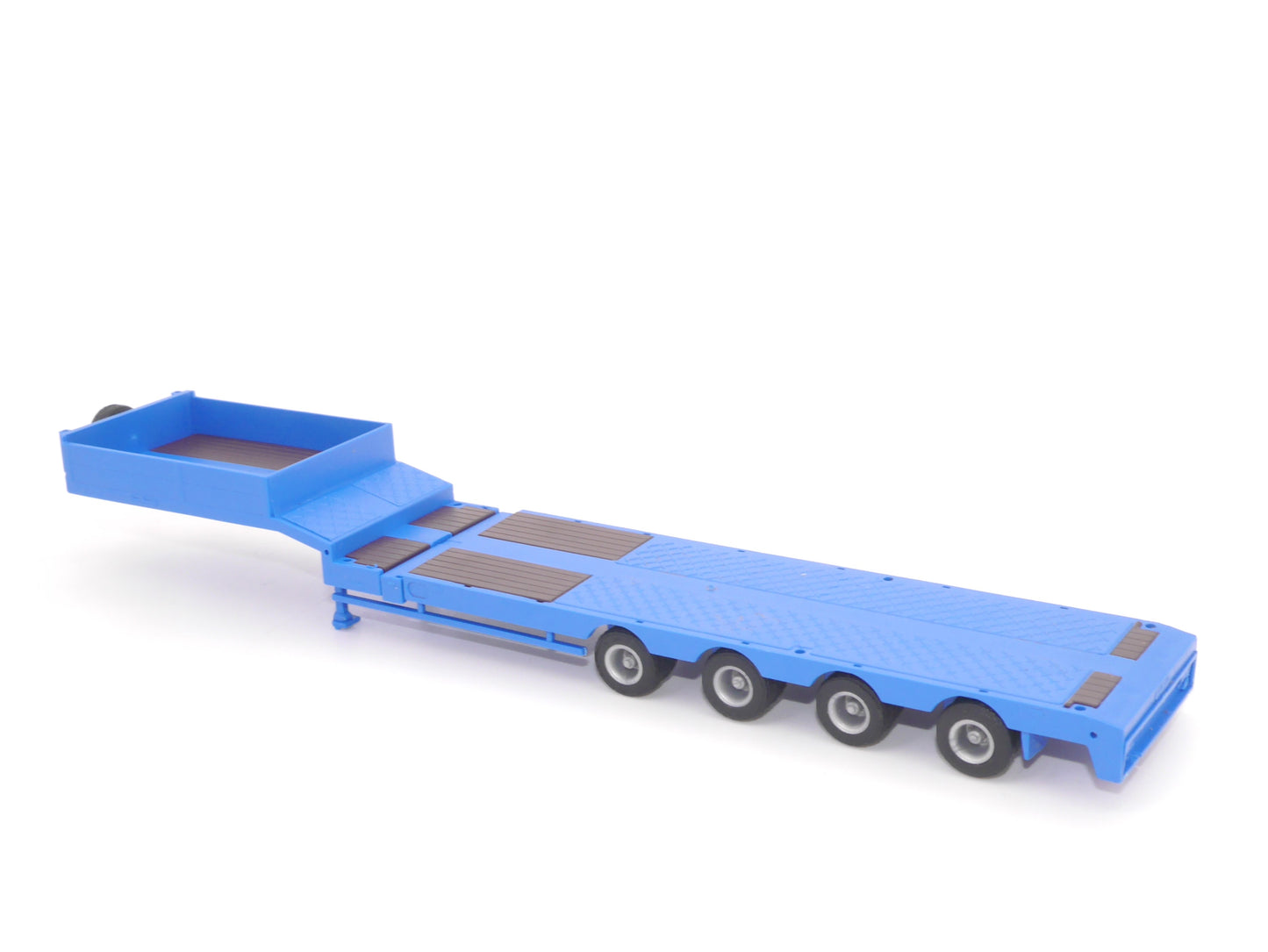 1:87 ST-0225 Scaletrucks Bausatz 2x 4achs teleskopierbarer Semitieflader himmelblau