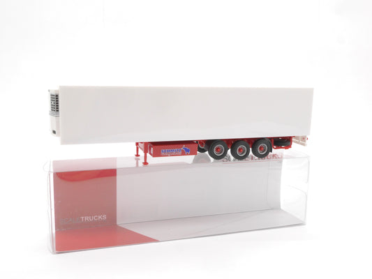 1:87 ST-0807 Scaletrucks 3achs Schmitz Kühlkoffer Auflieger rot/weiß
