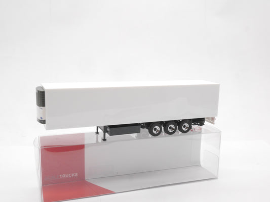 1:87 ST-0809 Scaletrucks Schmitz Kühlkoffer Auflieger weiß (Chrom Radsätze)