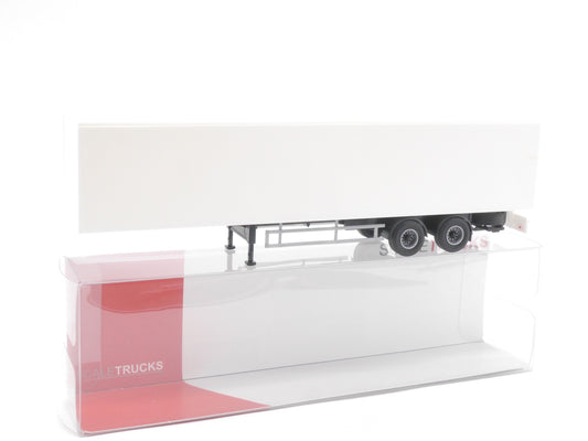 1:87 ST-0810 Scaletrucks 2achs Koffer Auflieger mit LBW weiß