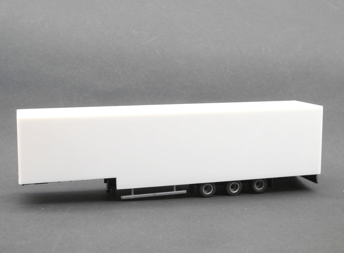 1:87 ST-0237 Scaletrucks Bausatz 2x 3achs Volumenkoffer Auflieger weiß