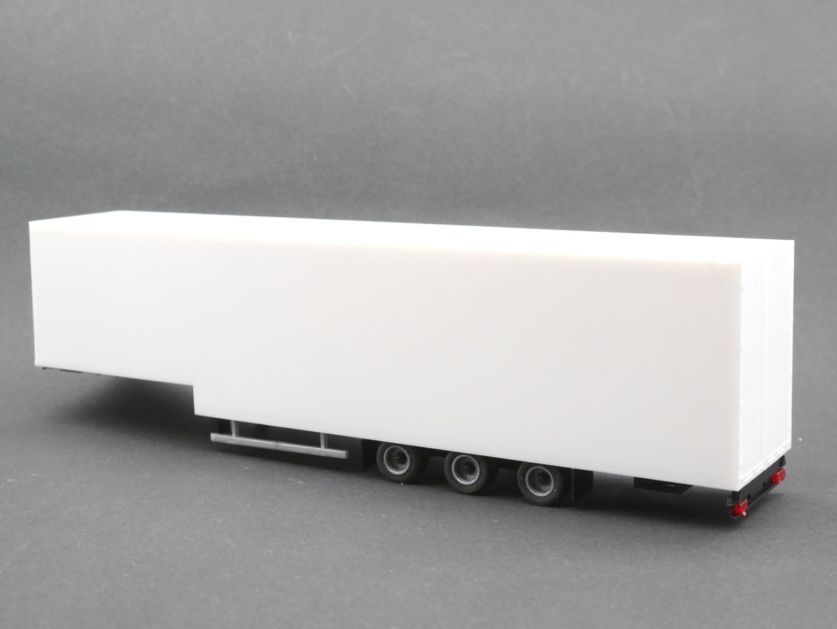 1:87 ST-0237 Scaletrucks Bausatz 2x 3achs Volumenkoffer Auflieger weiß
