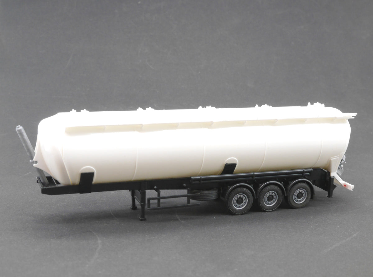 1:87 ST-0226 Scaletrucks Bausatz 2x 60cqm Silo Auflieger weiß/schwarz